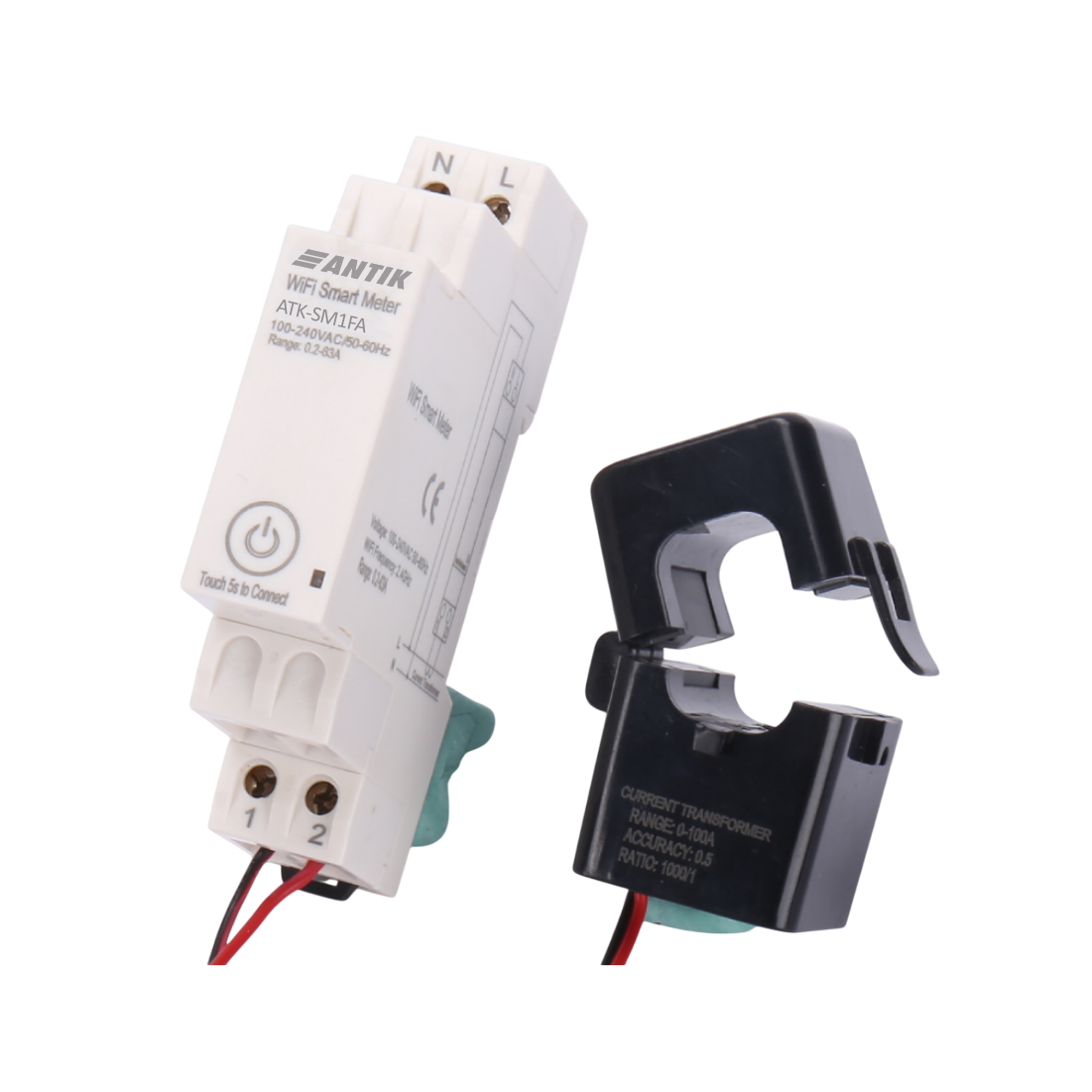 ANTIK Smart 1-fázový merač spotreby energie