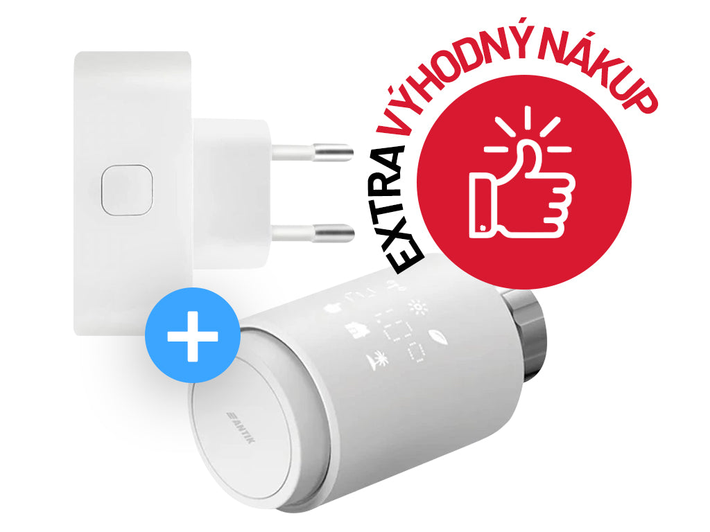 ANTIK Smart Pack 1x termostatická hlavica 1x gateway