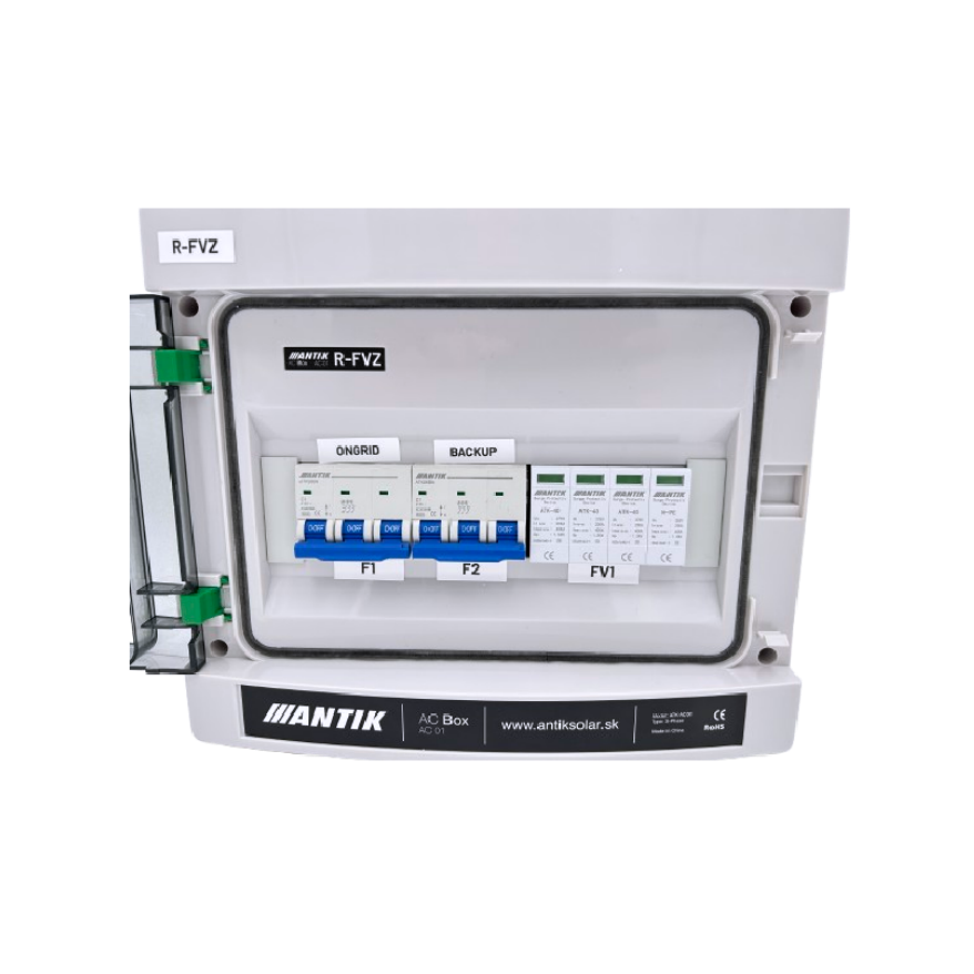 ANTIK AC rozvádzač domácej fotovoltickej elektrárne